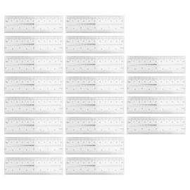 20PCS Eyebrow Stencil Measurement Ruler, Bendable and Flexible Eyebrow Microshaping Ruler, Eyebrow Design Ruler for Home and Travel