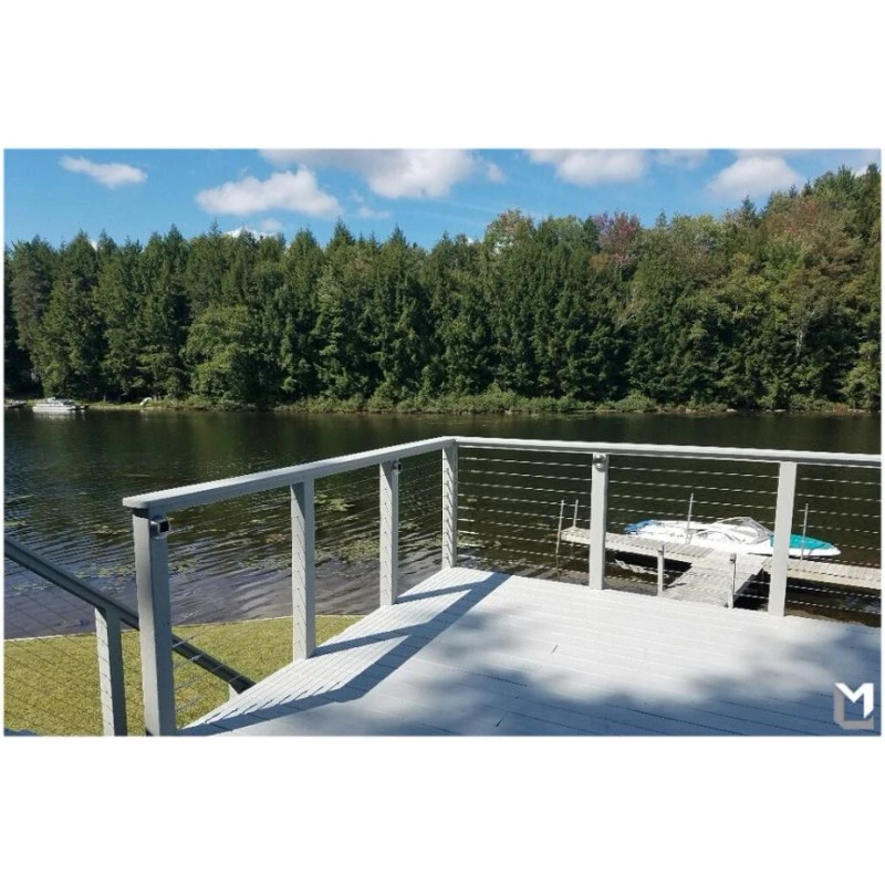 DEVLINE Rail Turnbuckle Tensioner Toggle Set with Lag Screw for