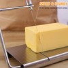 Cheese Slicer, Stainless Steel Wire Cheese Slicer, Adjustable Thickness Cheese