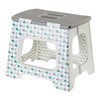 Vigar Compact Foldable Stool, 10-1/2 inches, Lightweight, 330-pound Capacity Non-Slip