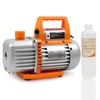 BACOENG 3.5CFM Vacuum Pump, 110V 1/3HP Single Stage Rotary Vane