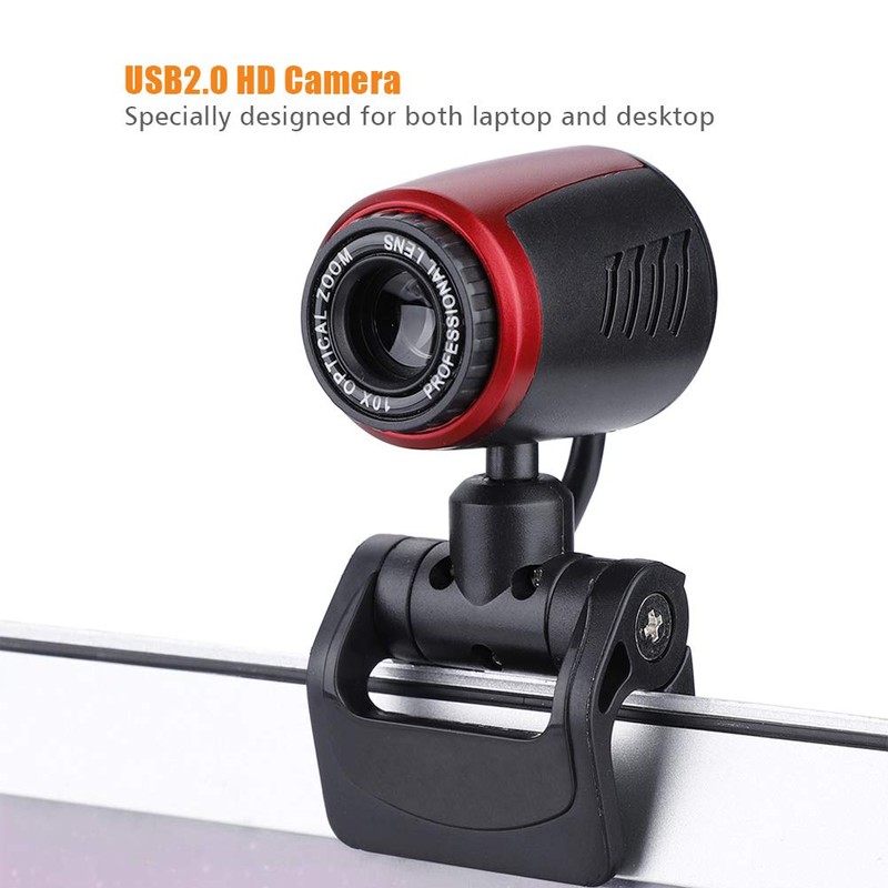 Elprico HD Webcam, USB2.0 PC Webcam with MIC 16MP HD