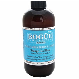 BOGUE Goat Milk Hand & Body Lotion- N°9 'Shangri La' Blend - Enlightening local flora Orange, Lavender, Rosemary & Sage with Holy Basil & Vetiver