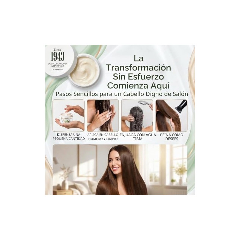 Vitamins Keratin Hair Mask Deep Conditioner - Thin Fine Hair