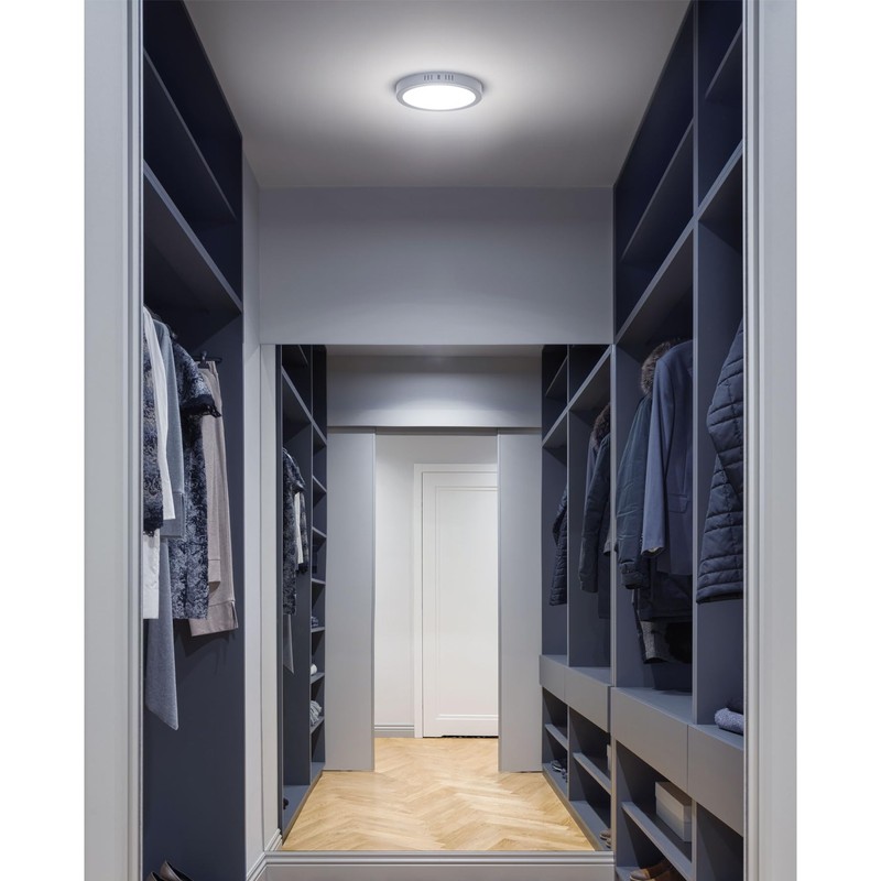 Volteck Lait PLA-217L, Luminario gris de LED 24 W redondo