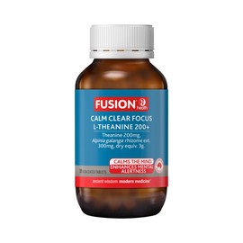 Fusion Health Calm Clear Focus L-Theanine 200+ 30 Tablets