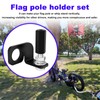 Dirt Bike Flag Pole Holder 1/4" - 22.5mm Rear Axle