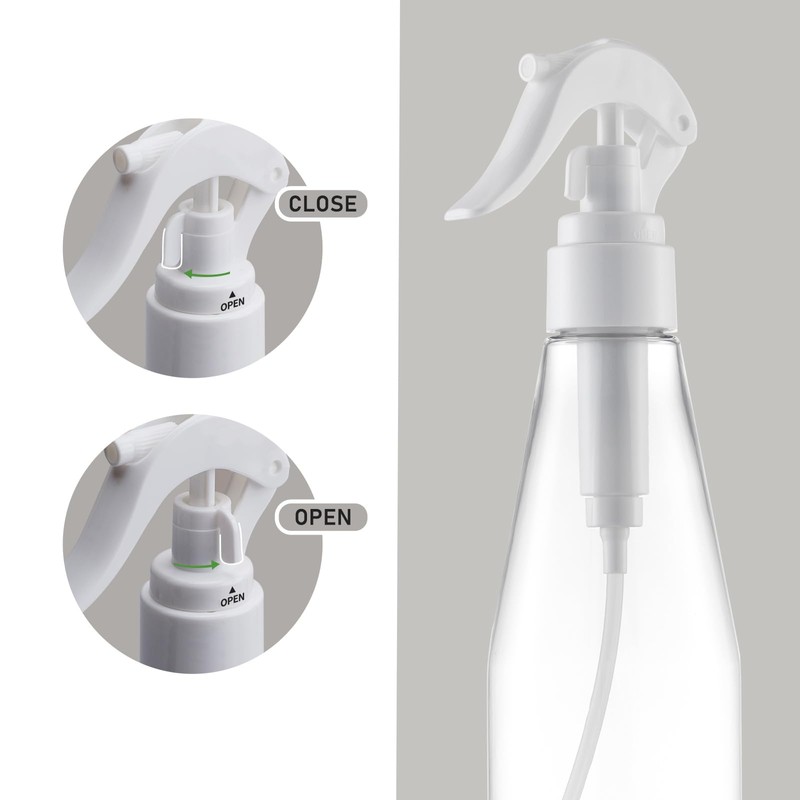 Lusiyi 10 oz Continuous Spray Bottle for Hair, Ultra-Fine Water