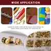 YIXISI 80 Set M5 x 4/6/8/10/12 mm Chicago Binding Screws