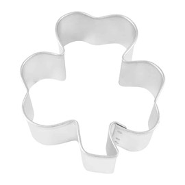 (1Pcs) Shamrock Cookie Cutter 2.75'' Metal