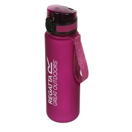 Regatta Regvv 0.6 Litre Lightweight Tritan Flip Camping Bottle - Azalia, Sgl