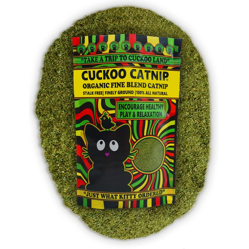 Cuckoo Catnip - Organic Fine Blend Cat Nip - Stalk
