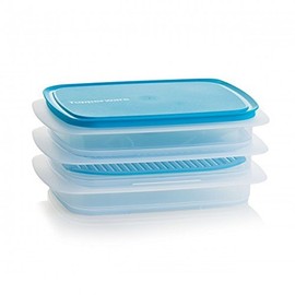 Tupperware Fridge Stackables Family Set in Tropical Water by Tupperware