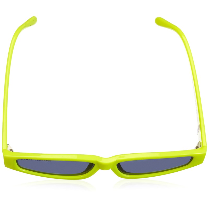Urban Classics Lefkada Unisex Sunglasses Pack of 2, Neon yellow/black