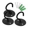 Totority 1set Ceiling Hooks for Hanging Plants Wall Mount Hangers