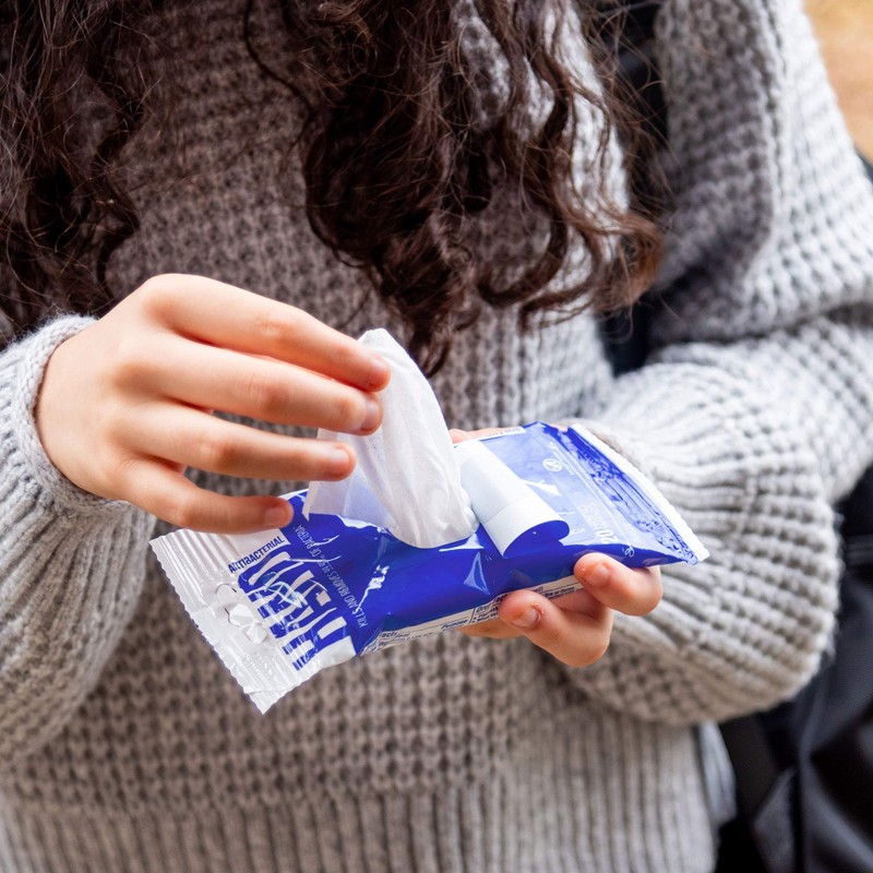 Nice 'N Clean Sensitive Skin Wet Hand Wipes Infused with