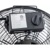 Comfort Zone 12" Cradle Floor Fan, 3 Speeds, All Metal,