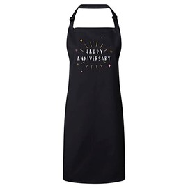 Fabulous Premium-Küchenschürze Schwarz Happy Anniversary Wedding Celebration Gift Ideas Couple Marriage