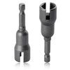 SPEEDWOX 2PCS Power Wing Nut Driver Set 1/4 Inch Hex
