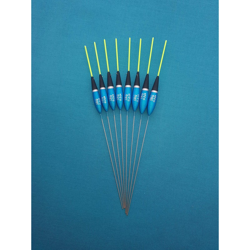 SRG Pole Floats 8 x Assorted Pole Floats (Pack 336Y8)