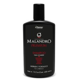 Malandro Shampoo Premium 450 Ml Bergamota, Romero.                                                                                                    