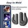 HANDRERLEE 8 Pack 3/8 Inch G70 Weld On Grab Chain
