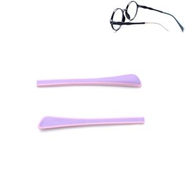 Children Eyeglass End Tips Square Hole Ear Sock Pieces Tube Eyewear Anti-Slip Rubber Comfort Replacement Tips