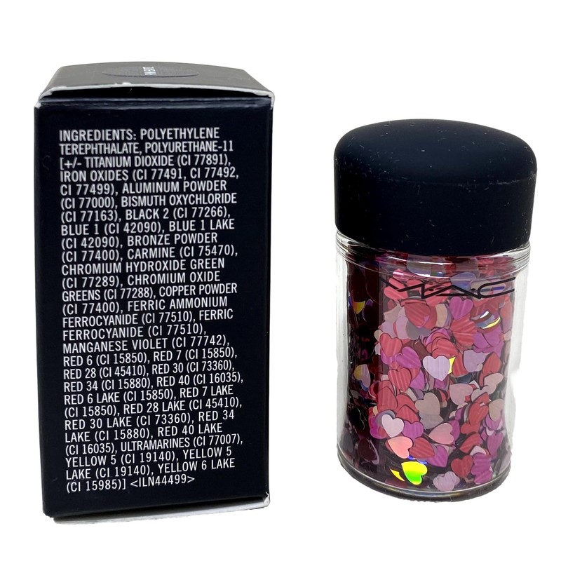 M.A.C Glitter Brillants - Pink Hearts