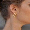 Aneneiceera Boho Geometric Circle Hoop Dangle Earrings Stud Gold Instructions