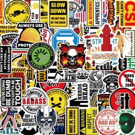 102pcs Prank Meme Hilarious Sticker Hard Hats Funny Stickers for Adults Waterproof Cool Stickers for Laptop, Sarcastic, Scrapbooking Decals