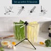 KITCHENDAO Collapsible Pasta Drying Rack, Compact for Easy Storage, Quick