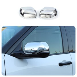 KELEIMAI Car Accessories Fit For Toyota Tundra/Sequoia 2025 2024 2023 2022 Exterior Car Door Side Rearview Mirror Cover Trim With Turn Signal (Chrome) 2PCS ABS