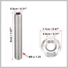 RATCHROLL 16pcs Stainless Steel Exhaust Manifold Bolt Stud Hardware for
