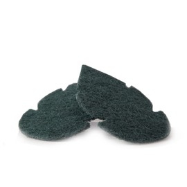 Martini SPA Utility Scouring Sponges 2 Non Scratch Fibre Scourers, Multicolour, One