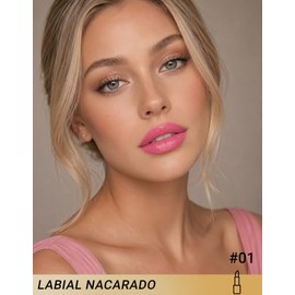 Erinde Lápiz Labial Purpurina Metálica Mate Tinte Duradero