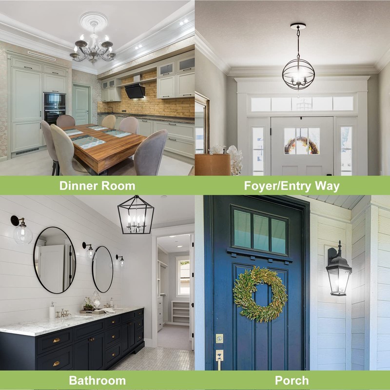 Sigalux E12 LED Bulb Candelabra Base 60 watt LED Chandelier