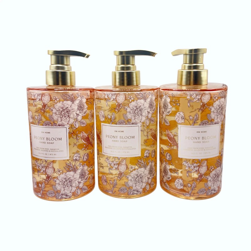 DW Home NEW DW Home Peony Bloom Glass Bottle Hand