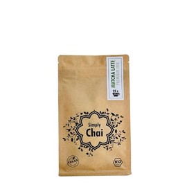 Simply Chai Matcha Latte Premium Mix - Organic Fairtrade Vegan (200 g)