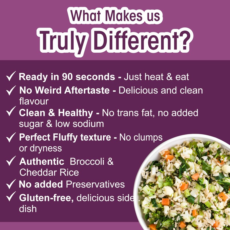 Eat Regal Ready to Eat Broccoli & Cheddar Flavored Rice