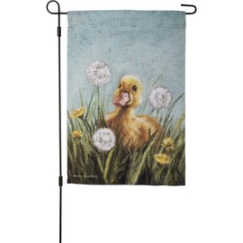 Primitives by Kathy Baby Duck Garden Flag