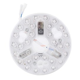 Asixxsix 5.3" LED Ceiling Light Retrofit Kit Replacement Panel Ceiling Fan 15W 3000K 4200K 6500K 3 Color LED Ceiling Fan Light