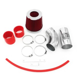 Performance Air Intake System Kit Compatible For 2007-2012 Nissan Altima 2.5L L4 (Red)