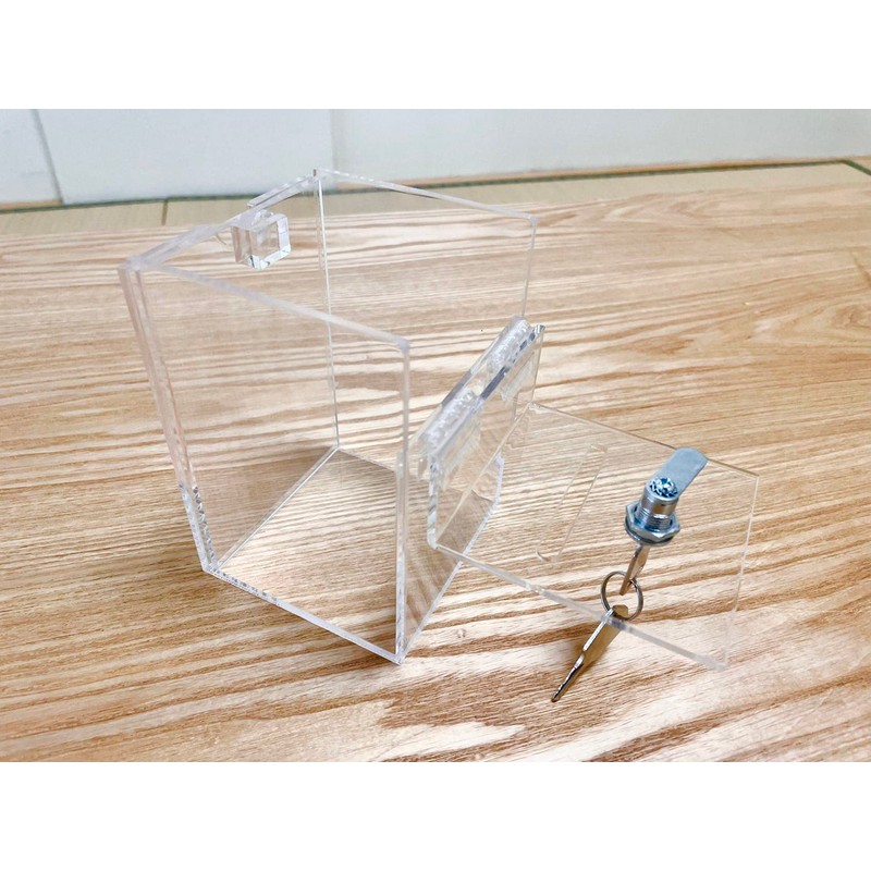E-WU Supply L-Shaped Open and Close Action with Keys, Piggy