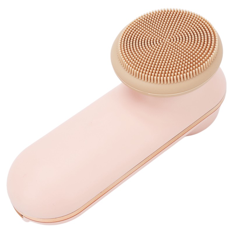 Face Massage Device Brush 3 Gear Adjustable Silicone Heads Heating