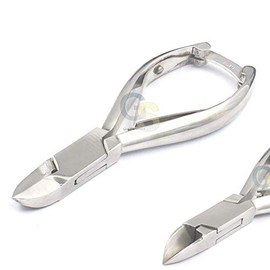 G.S Toenail Clippers for Thick Ingrown Nails - Fingernail Clippers Stainless Steel - At Nail Clippers for Seniors - Nail Scissors Heavy Duty - Toe Nail Clippers for Men - Nail Cutter Professional