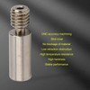 2Pcs All Metal Hotend Throat Tube High Accuracy Slick Inner