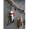 Christmas Tree Decoration Mouse Felt Christmas Decoration Tree Decoration Christmas