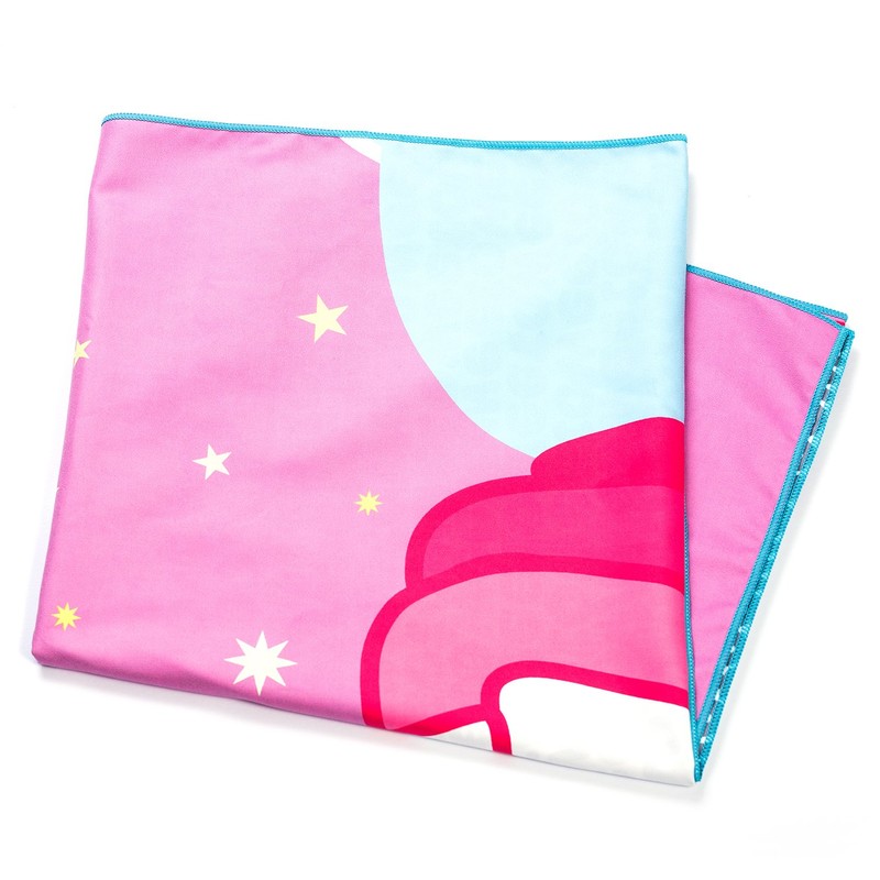 Towee Quick-drying towel for children, microfibre travel towel with motif