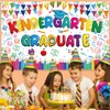 Kindergarten Graduate Decorations Large Kindergarten Graduate Banner Backdrop, Preschool Graduation