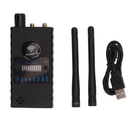 Bug Detector Double Antenna Radio Wave Anti Interference 1MHZ to 8000MHZ Camera Detector for Company